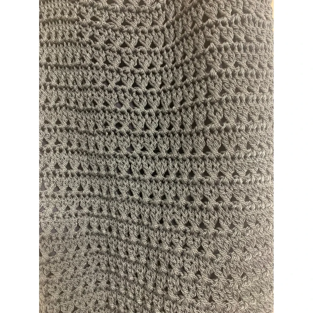 Crochet Hobo Bag Boho Knit‎ Shoulder Tote Lined Beach Vacation